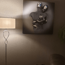 Afbeelding in Gallery-weergave laden, Liefde Hart Kunst Muurschildering