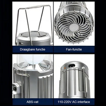 Afbeelding in Gallery-weergave laden, 🎐6-in-1 draagbare zonne-LED-campinglantaarn
