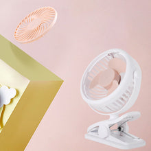 Afbeelding in Gallery-weergave laden, Draagbare stille clipventilator met 360 ° rotatie