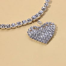 Afbeelding in Gallery-weergave laden, Mode Hart Strass Enkelbanden