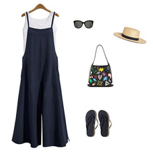 Afbeelding in Gallery-weergave laden, Zomer Casual Losse Solid Tank-jumpsuit voor dames