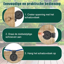 Afbeelding in Gallery-weergave laden, Haken voor zonweringsnetten