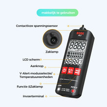 Afbeelding in Gallery-weergave laden, A1 Volautomatische Intelligente Digitale Multimeter Tegen Brandwonden