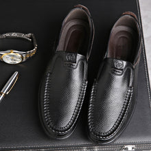 Afbeelding in Gallery-weergave laden, Loafers van echt leer met zachte binnenzool voor heren
