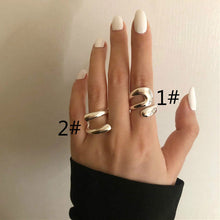 Afbeelding in Gallery-weergave laden, Drop Hoop Ring