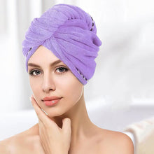 Afbeelding in Gallery-weergave laden, Dikke absorberende microfiber kap voor droog haar