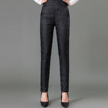 Afbeelding in Gallery-weergave laden, Lichte donzen broek met hoge taille