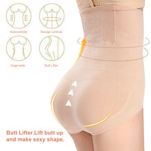 Afbeelding in Gallery-weergave laden, Shapewear slipje met hoge taille