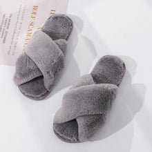 Afbeelding in Gallery-weergave laden, Pluche pantoffels voor binnen