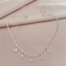 Afbeelding in Gallery-weergave laden, Alfabet Angel Ketting