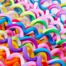 Afbeelding in Gallery-weergave laden, Kleurrijke haar styling twister clips (12 stuks)