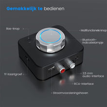 Afbeelding in Gallery-weergave laden, Bluetooth 5.0 Audio RCA-ontvanger