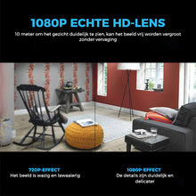 Afbeelding in Gallery-weergave laden, Mini WIFI-camera 1080P HD