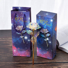 Afbeelding in Gallery-weergave laden, Colorful Galaxy Rose with Love