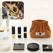 Afbeelding in Gallery-weergave laden, Corduroy elastische haarband organisator
