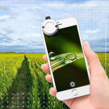 Afbeelding in Gallery-weergave laden, LED mobiele telefoon microscoop