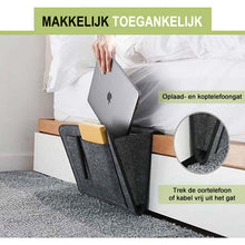 Afbeelding in Gallery-weergave laden, Vilten opbergtas voor slaapbank