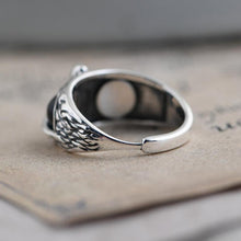 Afbeelding in Gallery-weergave laden, Demon Eye Uil Ring Verstelbaar