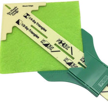 Afbeelding in Gallery-weergave laden, Vijf-in-een Patchwork Ruler Tailor Tool