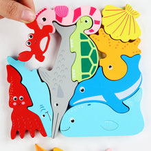 Afbeelding in Gallery-weergave laden, Houten peuter puzzels