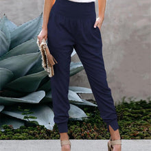 Afbeelding in Gallery-weergave laden, Joggingbroek met hoge taille en zakken