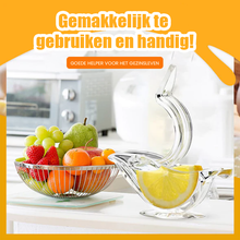 Afbeelding in Gallery-weergave laden, Transparante handmatige sapcentrifuge