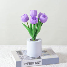 Afbeelding in Gallery-weergave laden, LED oplaadbaar tulp nachtlampje