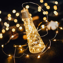 Afbeelding in Gallery-weergave laden, Kerst USB-afstandsbediening koperdraad lichtsnaar