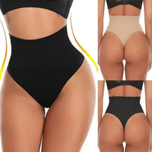 Afbeelding in Gallery-weergave laden, String met hoge taille voor buikcontrole