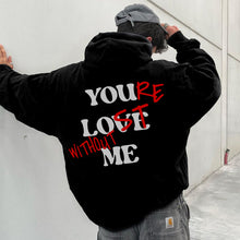 Afbeelding in Gallery-weergave laden, Effen sweatshirt met letterprint