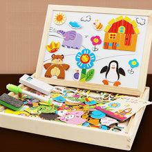 Afbeelding in Gallery-weergave laden, Magnetisch didactisch wit bord 2 in 1