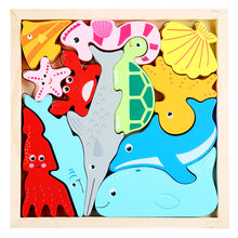 Afbeelding in Gallery-weergave laden, Houten peuter puzzels