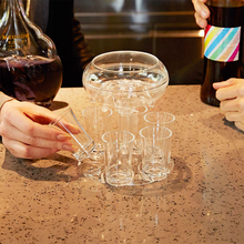 Afbeelding in Gallery-weergave laden, 6 Shotglas dispenser en houder