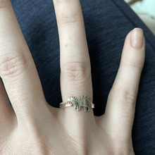Afbeelding in Gallery-weergave laden, Verstelbare schattige dinosaurus ring