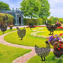 Afbeelding in Gallery-weergave laden, Gesimuleerd kippenornament voor de tuin