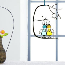 Afbeelding in Gallery-weergave laden, Suncatcher Gebrandschilderd Glas Kunst Raam Hangers