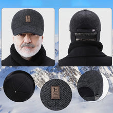 Afbeelding in Gallery-weergave laden, 🧢Winterbaseballpet met oorwarmers