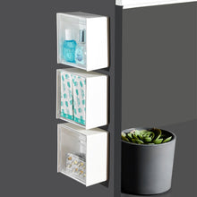 Afbeelding in Gallery-weergave laden, Wandgemonteerde Clamshell-opbergdoos