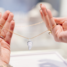 Afbeelding in Gallery-weergave laden, Side by Side Bijpassende Ketting met Magneet