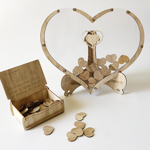 Afbeelding in Gallery-weergave laden, houten hart ornament
