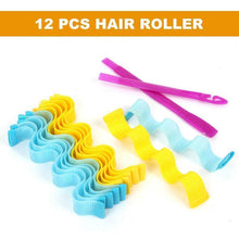 Afbeelding in Gallery-weergave laden, DIY Curl Formers Water Ripple Hair Divider- 12 Pcs