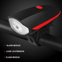 Afbeelding in Gallery-weergave laden, Fiets USB-oplaadhoorn voorlicht