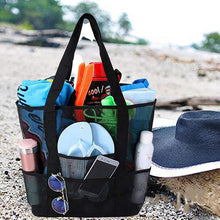 Afbeelding in Gallery-weergave laden, strand mesh opberg tas