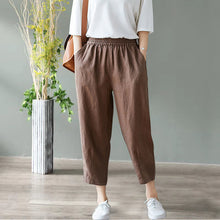 Afbeelding in Gallery-weergave laden, harem cropped casual broek