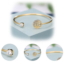 Afbeelding in Gallery-weergave laden, Zirkoon Armband De Levensboom