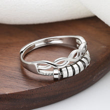 Afbeelding in Gallery-weergave laden, Verdrijf je angst Infinity Fidget Ring