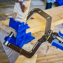 Afbeelding in Gallery-weergave laden, Houtbewerkingsgereedschap - Metalen haakse clip van 90 graden