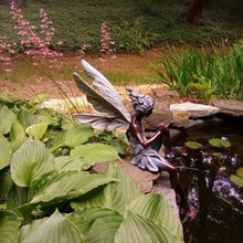 Afbeelding in Gallery-weergave laden, Zittend Feeëntuinbeeld
