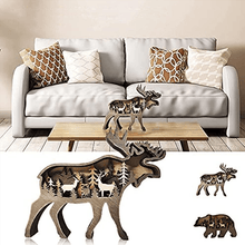 Afbeelding in Gallery-weergave laden, Creatieve bosdierendecoratie