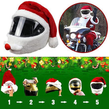 Afbeelding in Gallery-weergave laden, Santa Claus Motorfiets Helm Beschermer